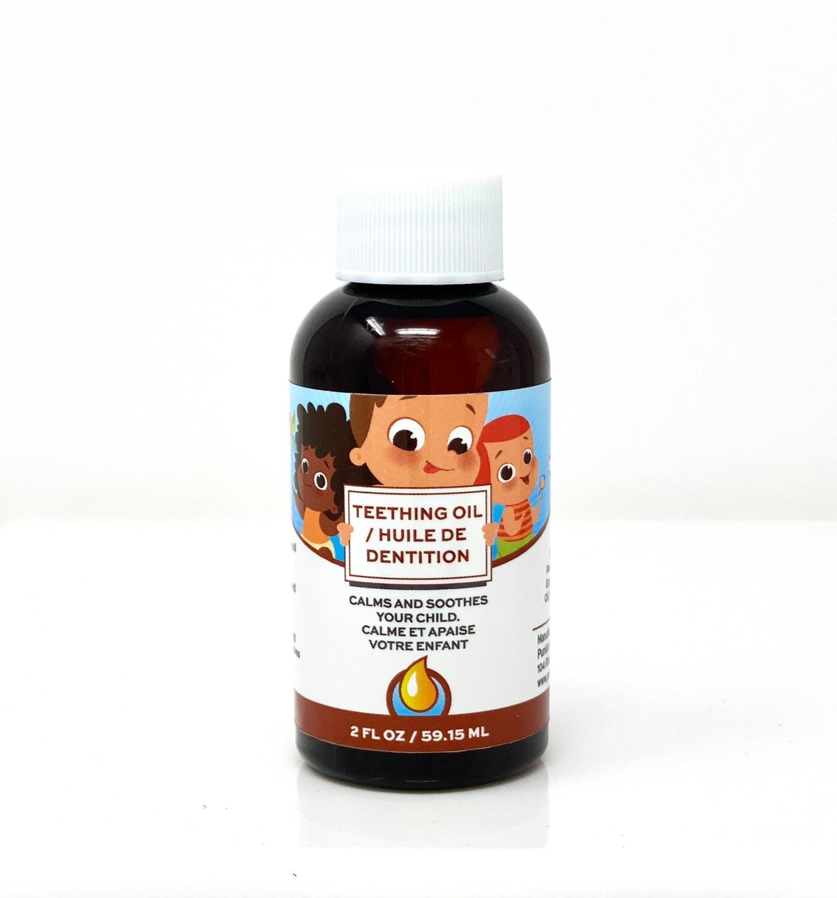Punkin Butt Teething Oil: Glass / 30 ml / Canada - Princess and the Pea