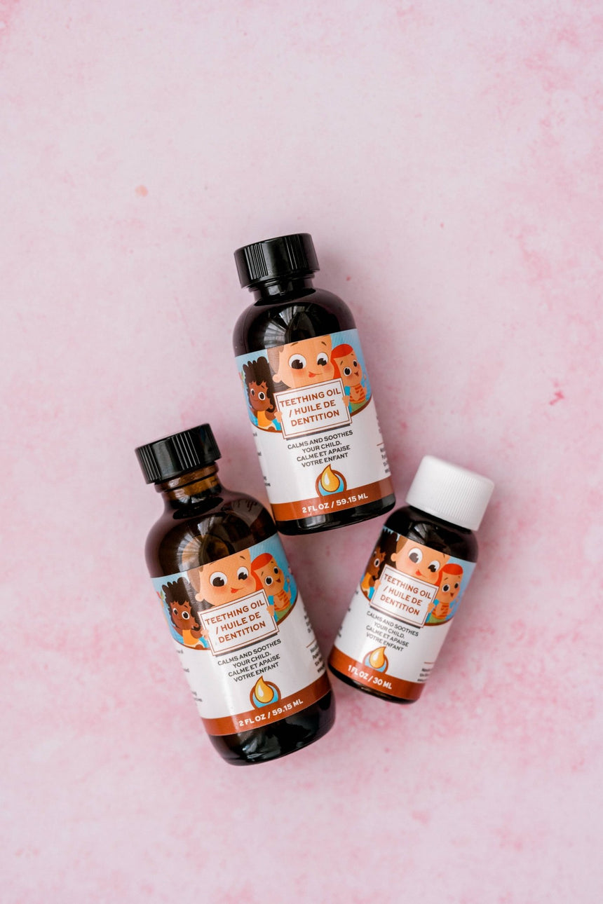 Punkin Butt Teething Oil: Glass / 30 ml / Canada - Princess and the Pea
