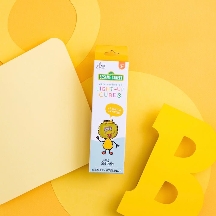 Sesame Street Light - Up Cubes - Big Bird - Princess and the Pea Boutique