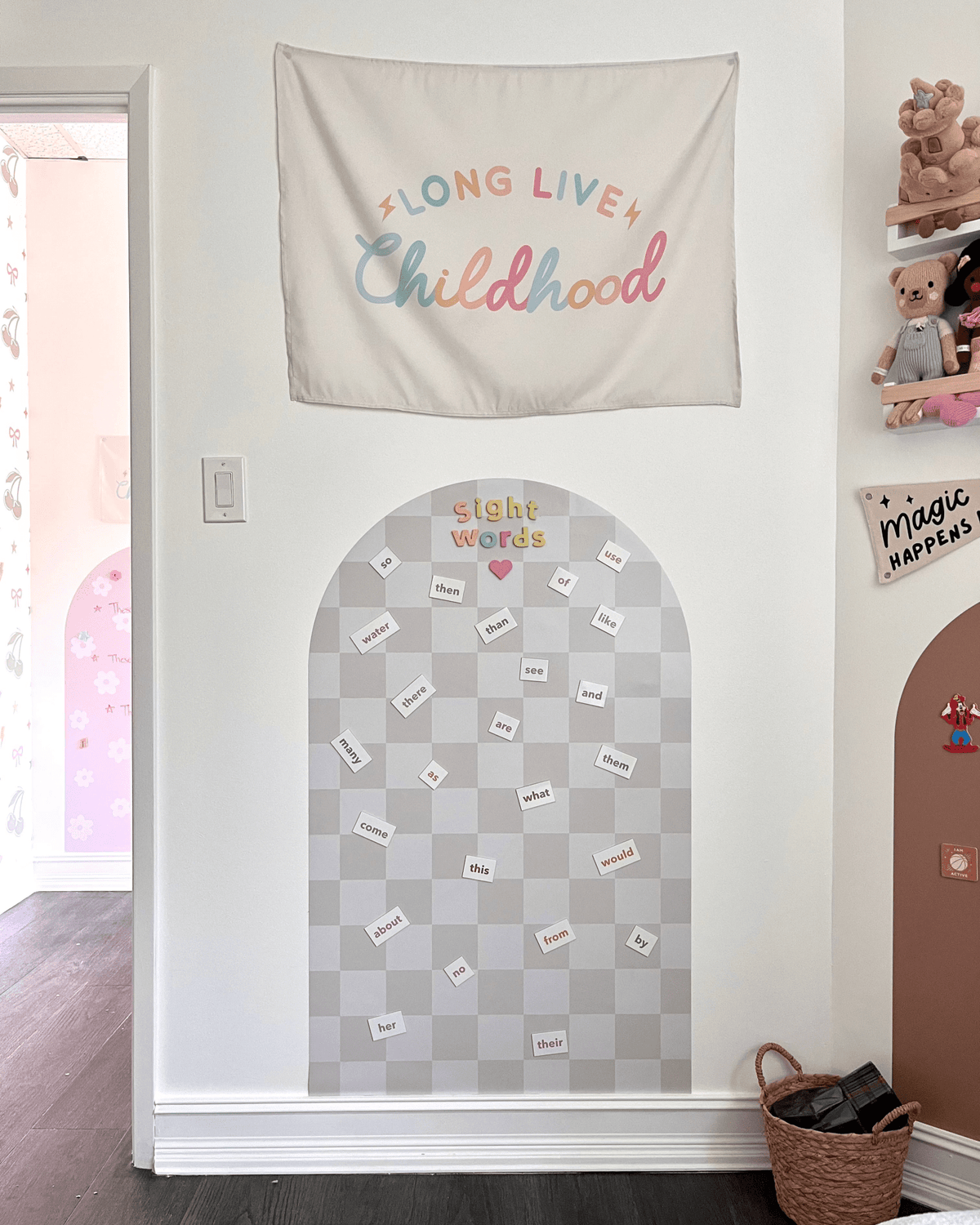 Sight Word Magnets for Early Reading & Literacy: Level 1 - Princess and the Pea Boutique
