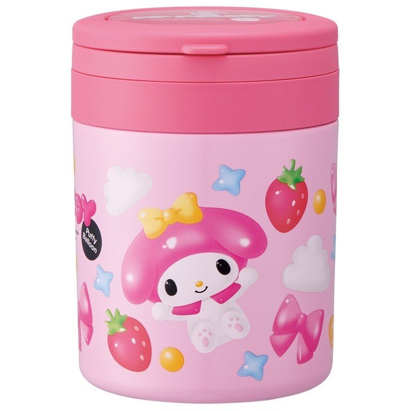 Skater Bento Box My Melody Foldable 500ml - Princess and the Pea Boutique