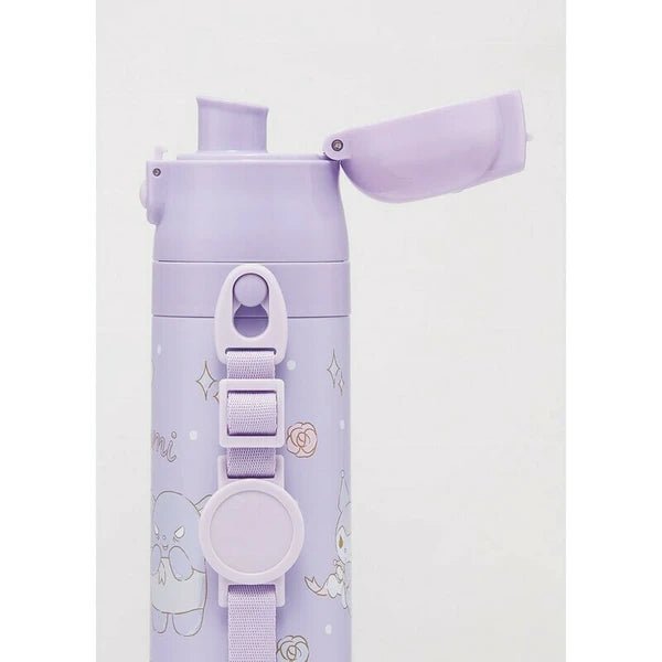 Skater Stainless Steel Water Bottle with Compact Lock KUROMI 470ml - Princess and the Pea Boutique
