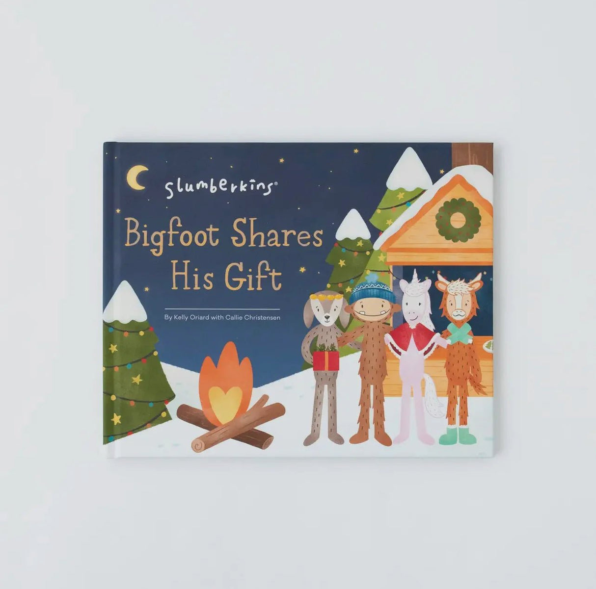 Slumberkins - Bigfoot Shares His Gift Hardcover Book - Princess and the Pea Boutique