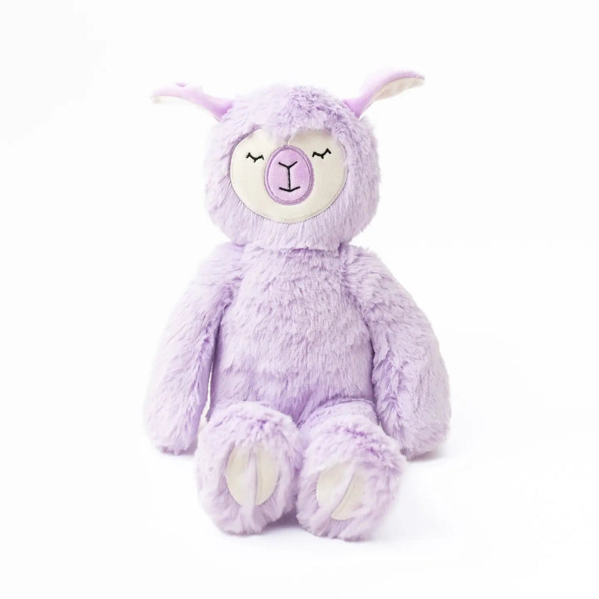Slumberkins - Lighten the Load with Alpaca | Lilac Kin with Books - Princess and the Pea Boutique