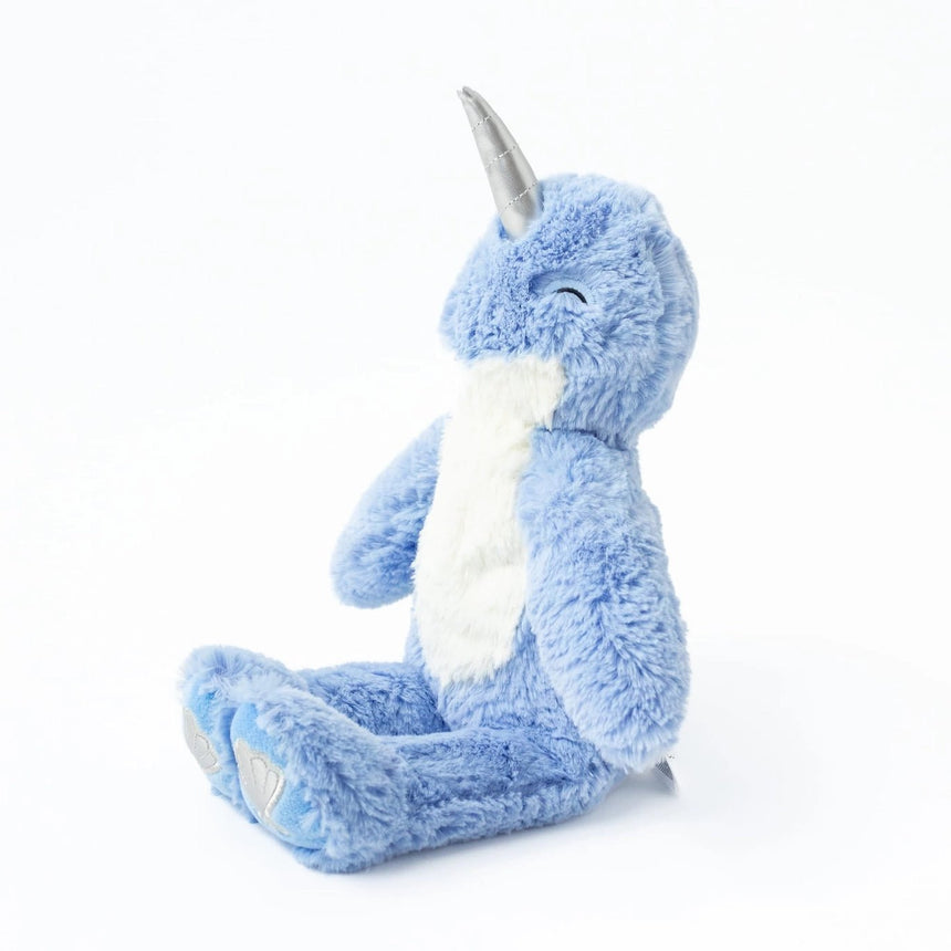 Slumberkins - Ocean Blue Narwhal Kin with Books - Princess and the Pea Boutique