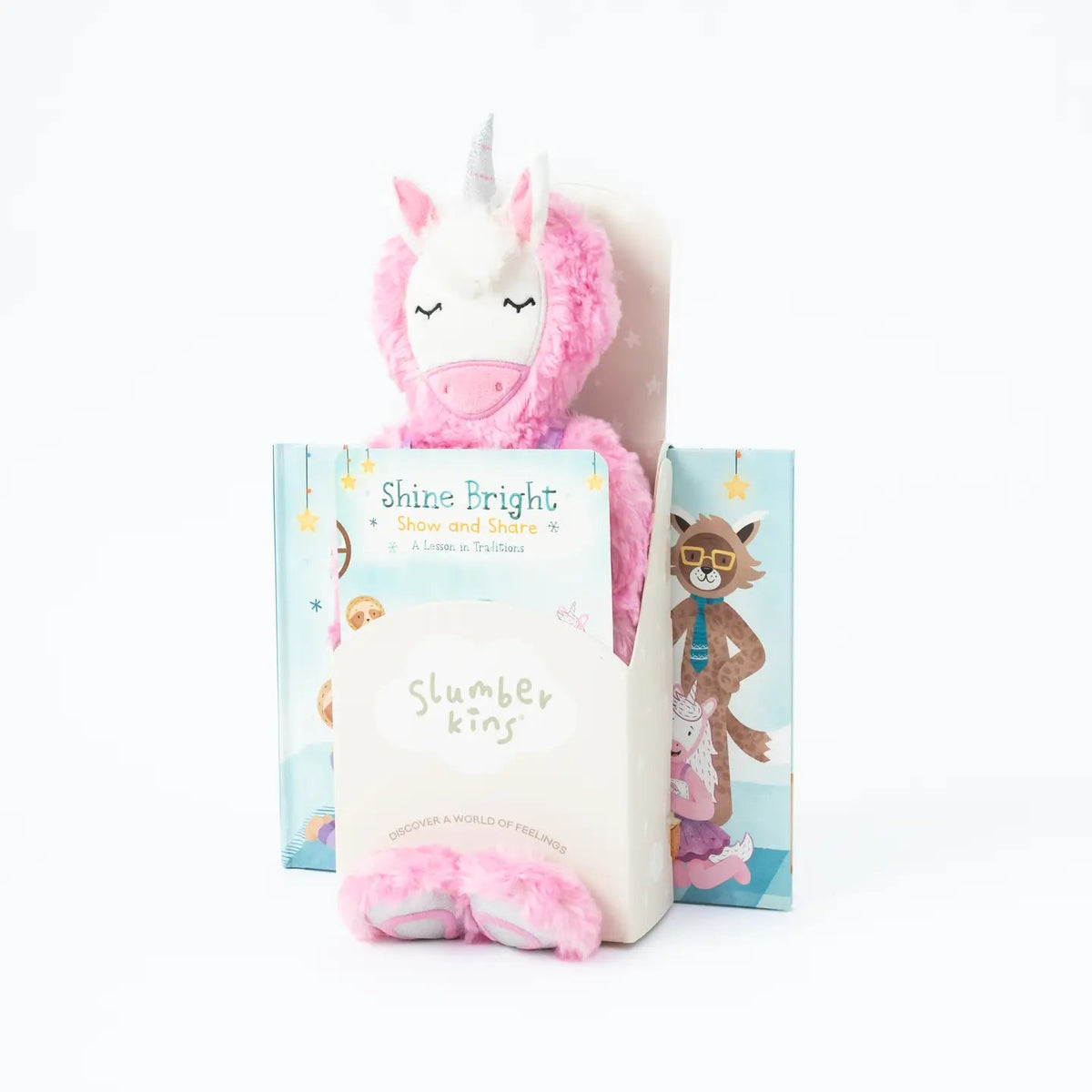 Slumberkins - Unicorn's Sparkle & Shine Holiday Season Set - Princess and the Pea Boutique