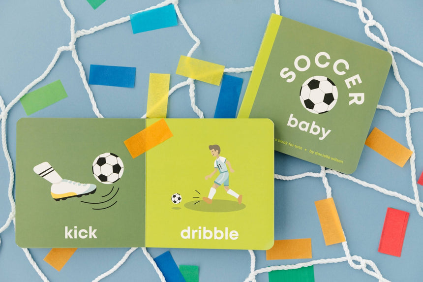 Soccer Baby Book - Princess and the Pea Boutique