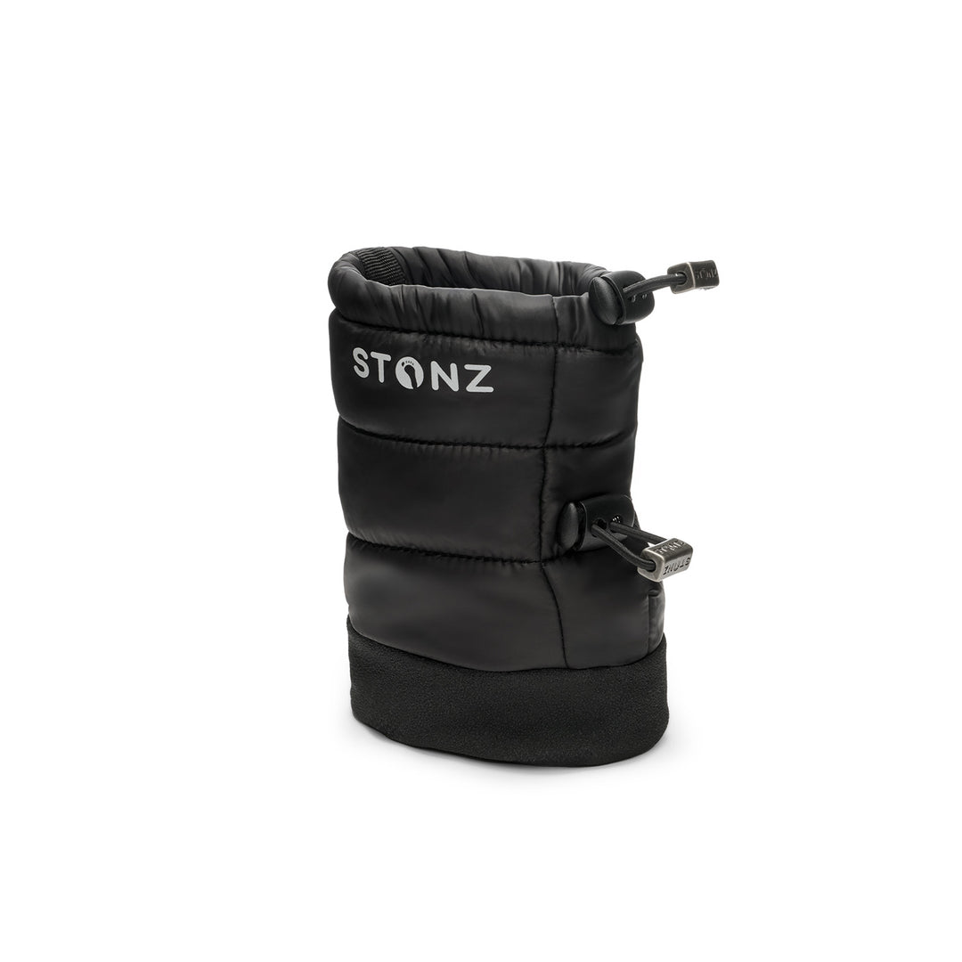 Stonz - Baby/Toddler Puffer Booties - Black - Princess and the Pea Boutique