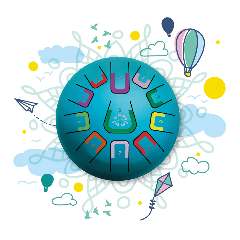 Tambu 8" 11 Tones Calm Sky - Princess and the Pea Boutique