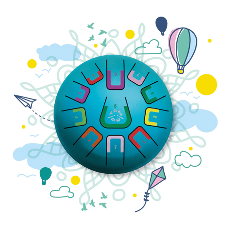 Tambu 8" 11 Tones Calm Sky - Princess and the Pea Boutique