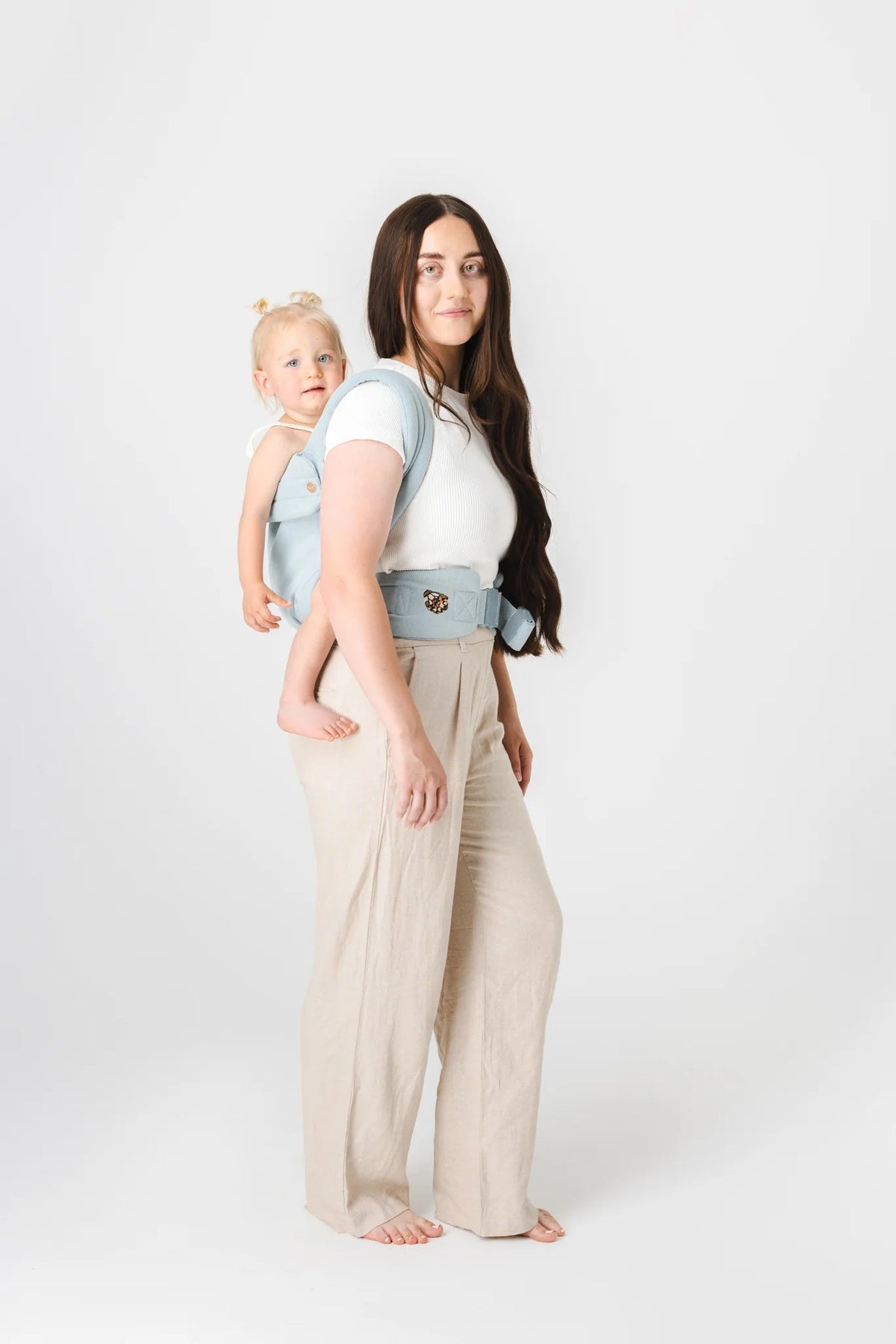 The Monarch Carrier - Dream Wash Denim - Princess and the Pea Boutique