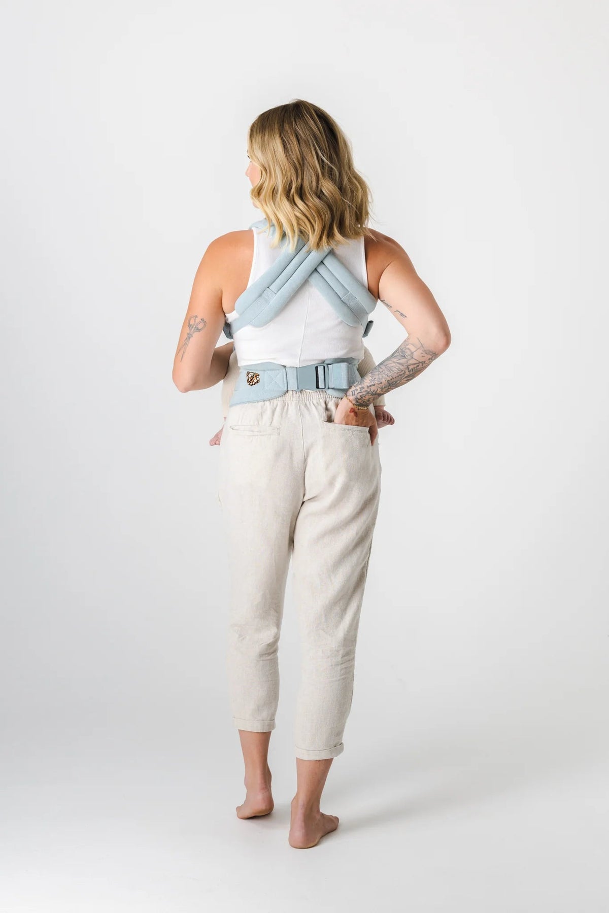 The Monarch Carrier - Dream Wash Denim - Princess and the Pea Boutique