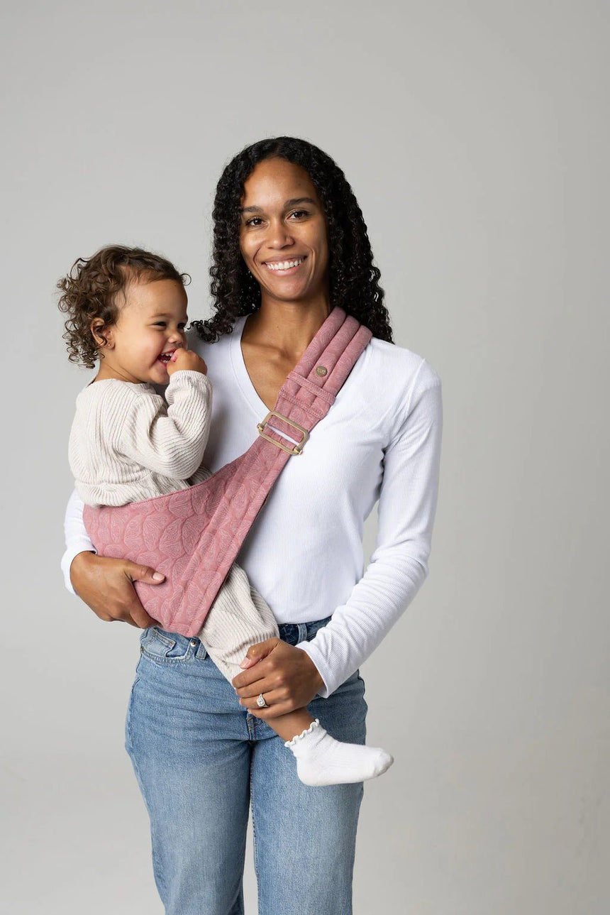 The Monarch Toddler Sling - Mauve Wings - Princess and the Pea Boutique