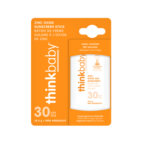 ThinkBaby Baby Mineral Based Sunscreen Stick - Princess and the Pea Boutique