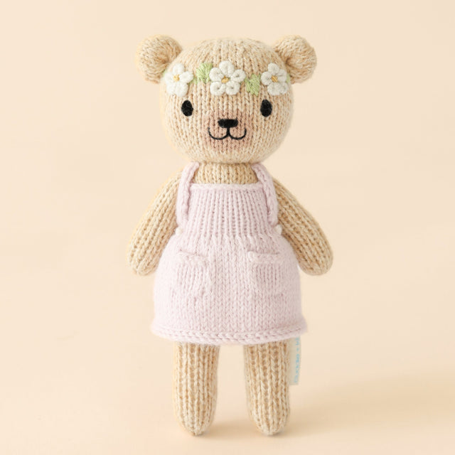 Tiny Olivia the honey bear - Princess and the Pea Boutique