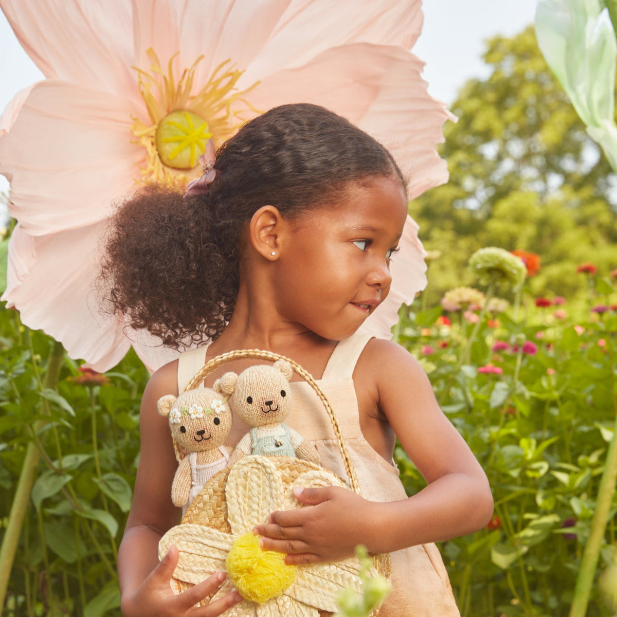 Tiny Olivia the honey bear - Princess and the Pea Boutique