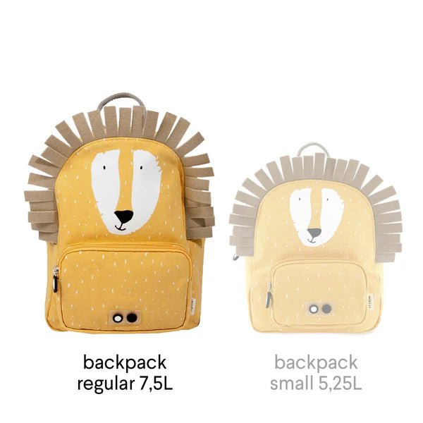 Trixie Backpack - Mr. Lion - Princess and the Pea Boutique