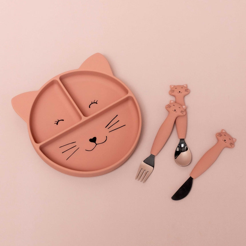 Trixie Silicone divided suction plate - Mrs. Cat - Princess and the Pea Boutique
