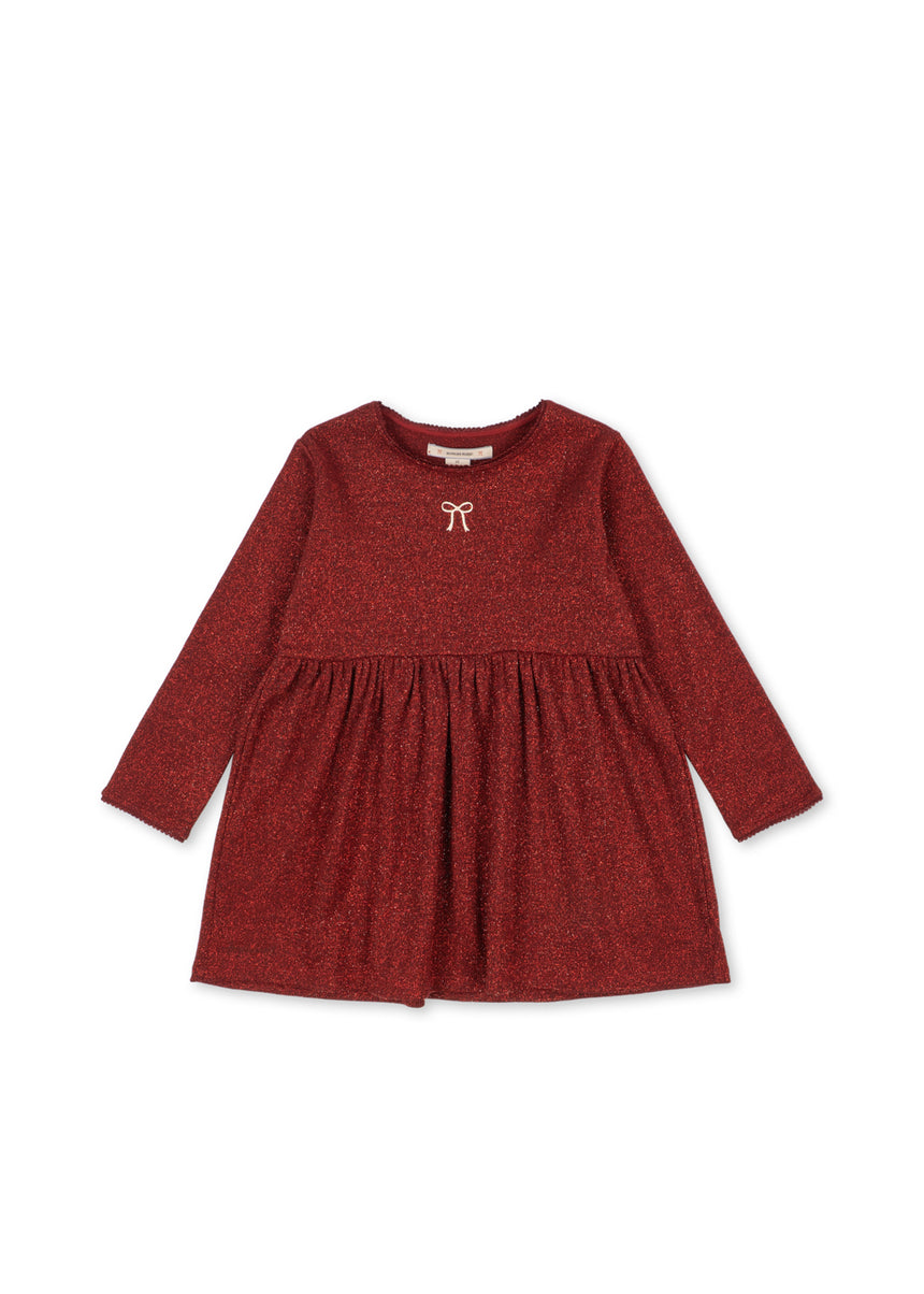 Konges Slojd Roli Dress - Red Dahlia