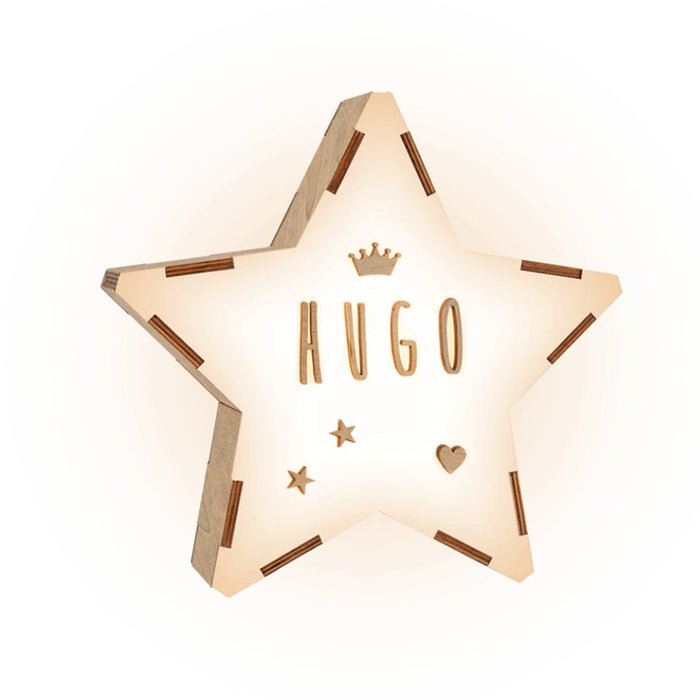 Vintiun Personalized Junior Star Lamp + Lettering Kit - Princess and the Pea Boutique