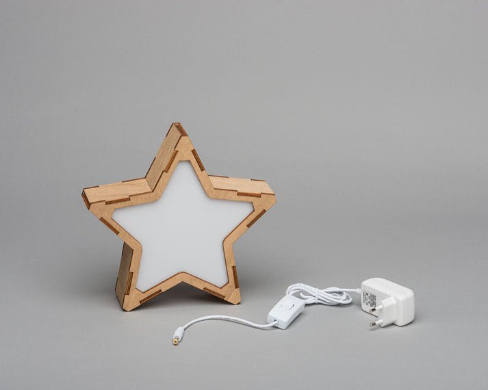 Vintiun Personalized Star Lamp + Lettering Kit - Princess and the Pea Boutique