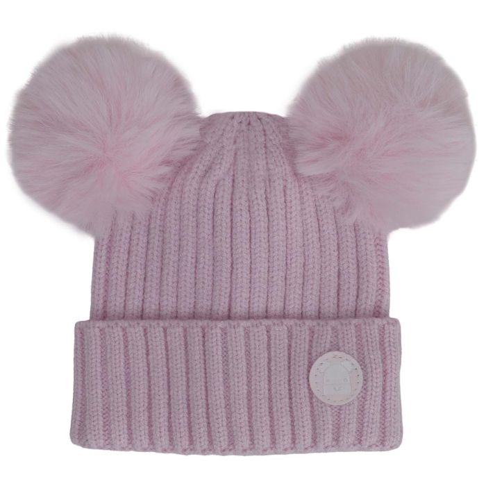 Calikids Soft Touch Knit Baby Hat - Light Orchid