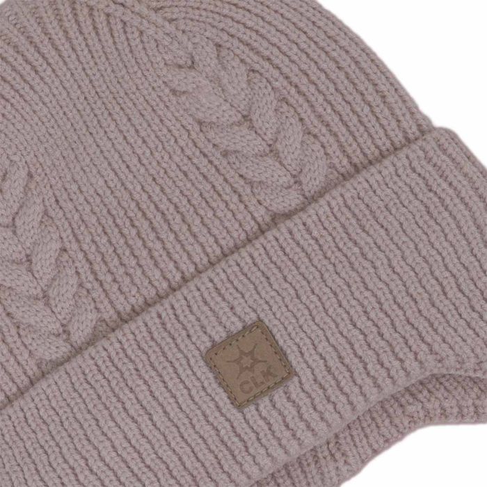 Calikids Knit Soft Touch Hat 2 Fur PomPom - Lotus