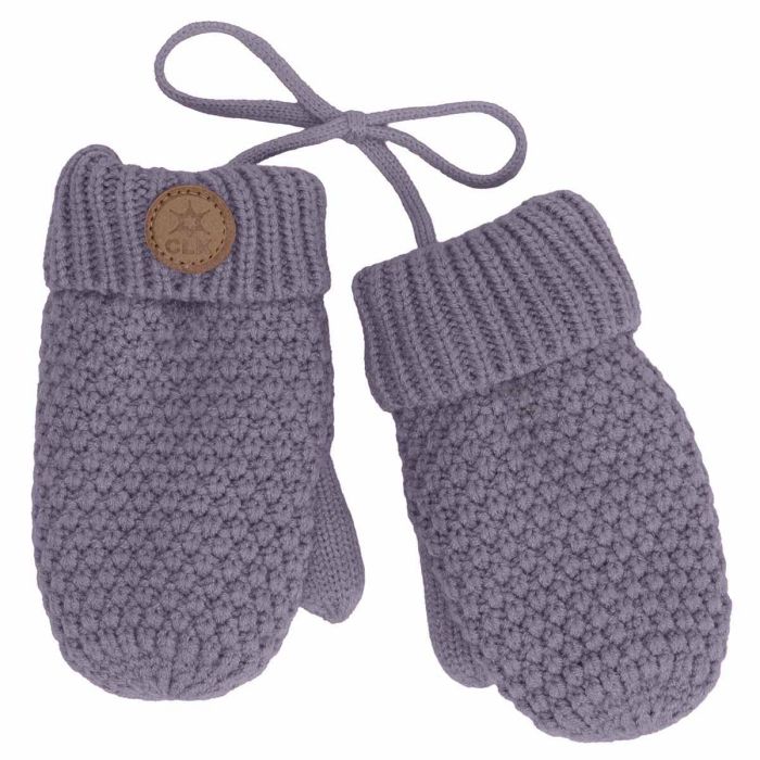 Calikids Soft Touch Knit Mitten - Lilac