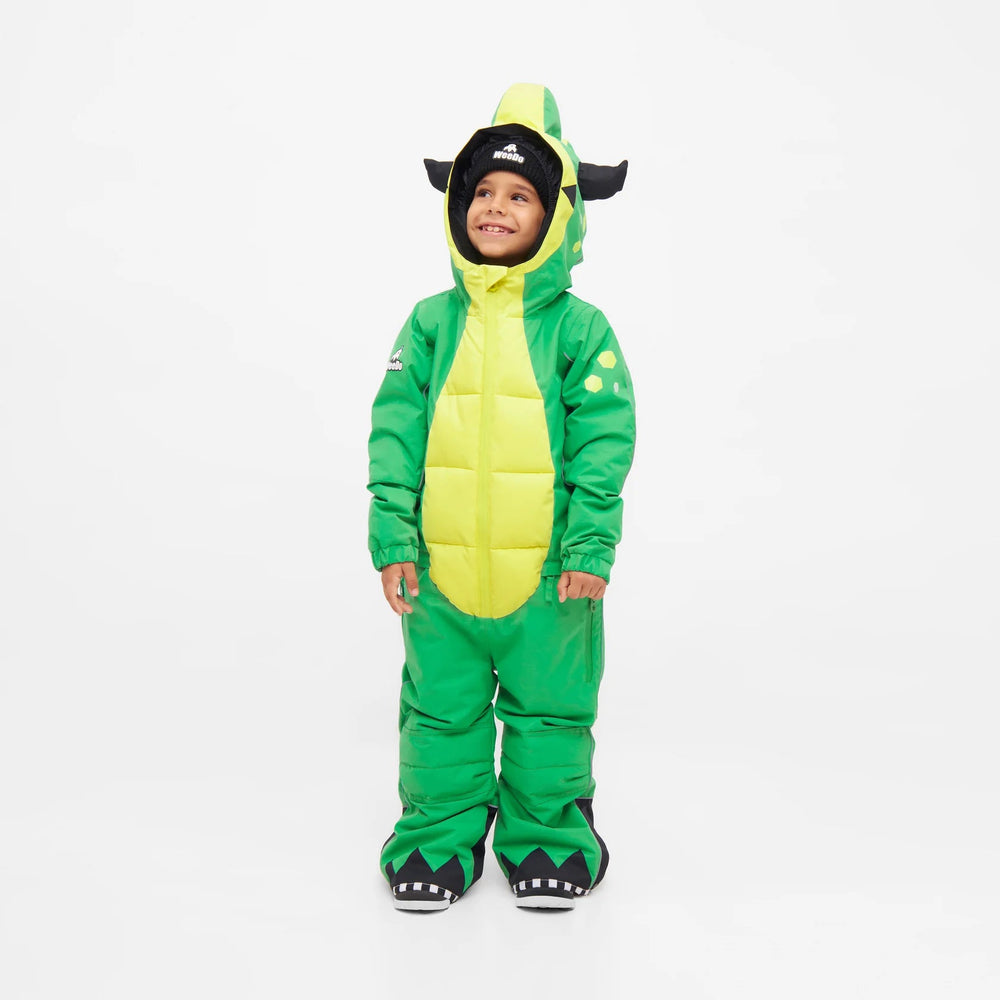 Weedo MONDO Green Monster Snowsuit - Princess and the Pea Boutique