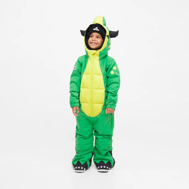 Weedo MONDO Green Monster Snowsuit - Princess and the Pea Boutique
