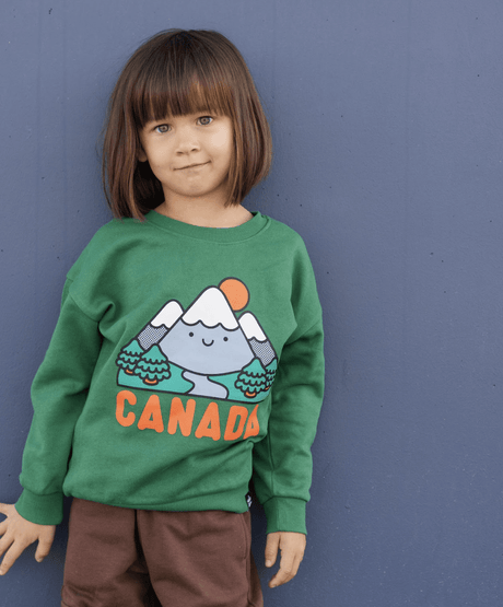 Whistle and Flute Kawaii Soft Mountains Sweatshirt - Princess and the Pea Boutique