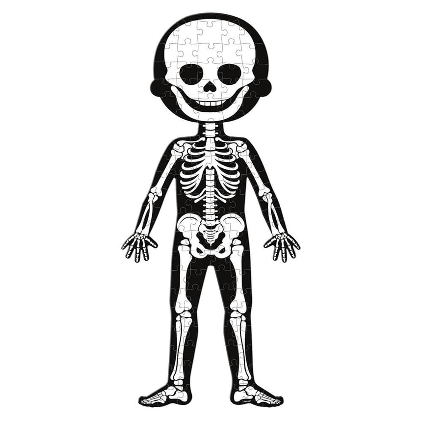 4 in 1 Educational Puzzle - Human Body - Princess and the Pea