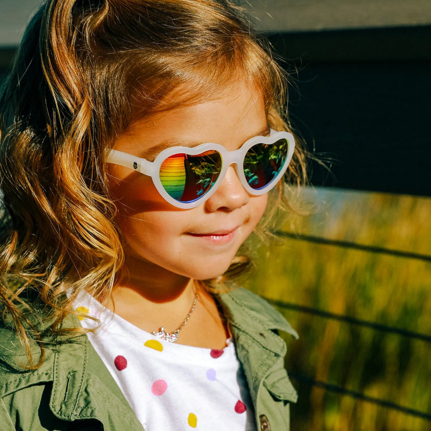 BABIATORS Heart Sunglasses (Limited Edition) - THE RAINBOW - Princess and the Pea