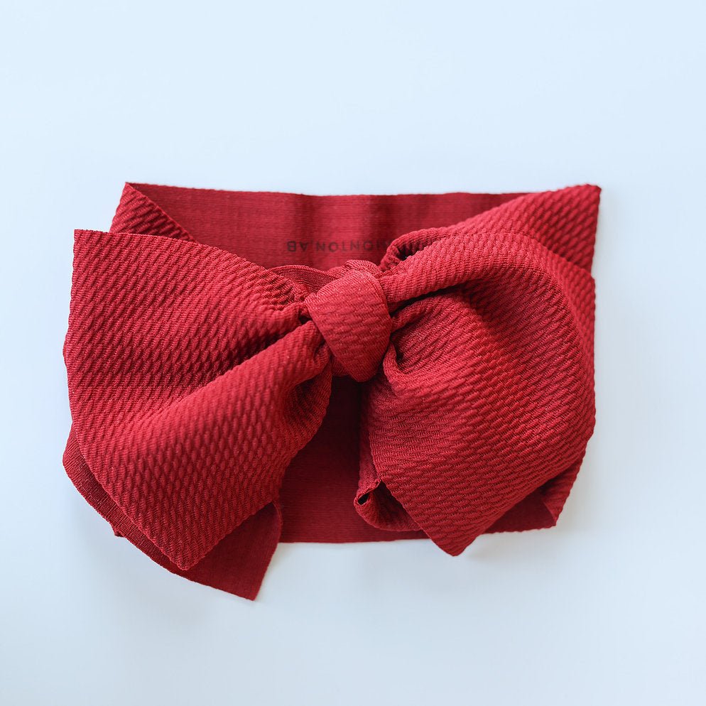 Big Bow Headband - Solid Colours - Princess and the Pea