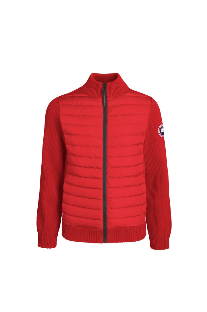 Canada Goose Youth Hybridge Knit Jacket - Red - Princess and the Pea