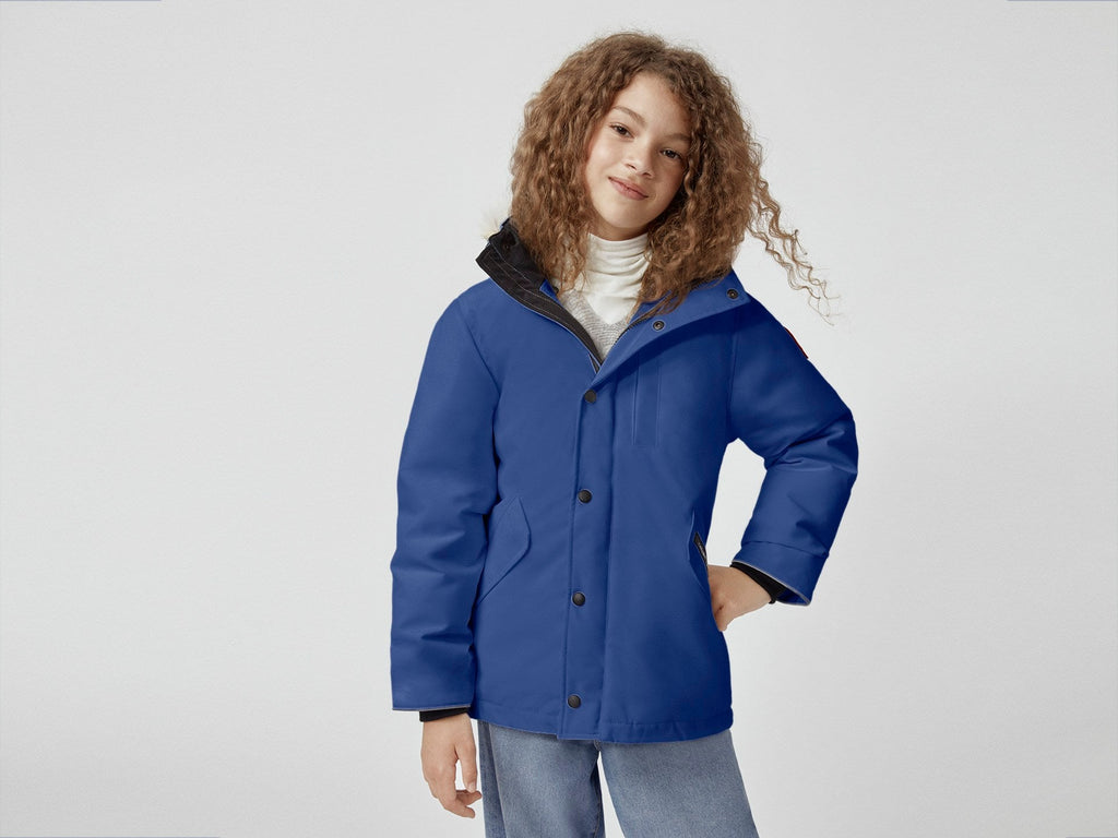 Canada Goose Youth Logan Parka - Pacific Blue - Princess and the Pea