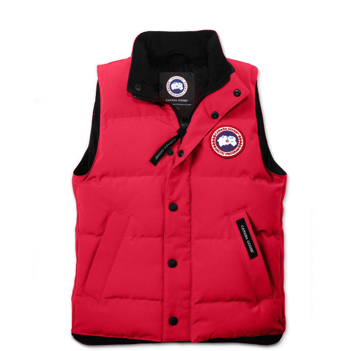 Canada Goose Youth Vanier Down Vest Red – Princess and the Pea