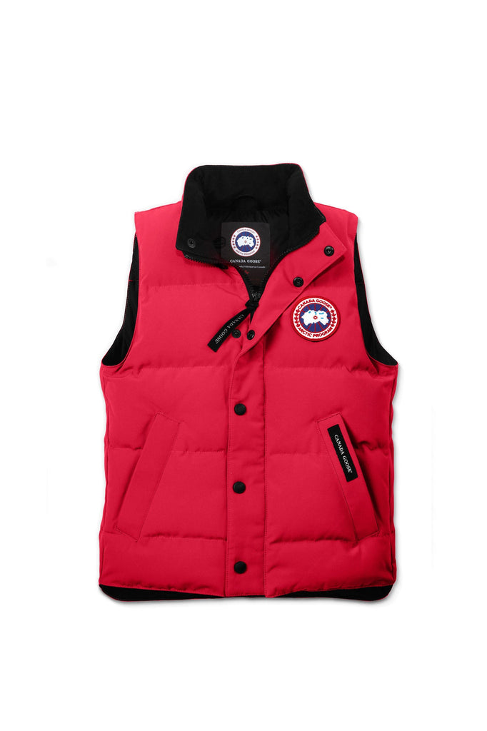 Canada Goose Youth Vanier Down Vest - Red - Princess and the Pea