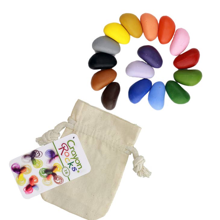 Crayon Rocks - 16 Colors - Princess and the Pea
