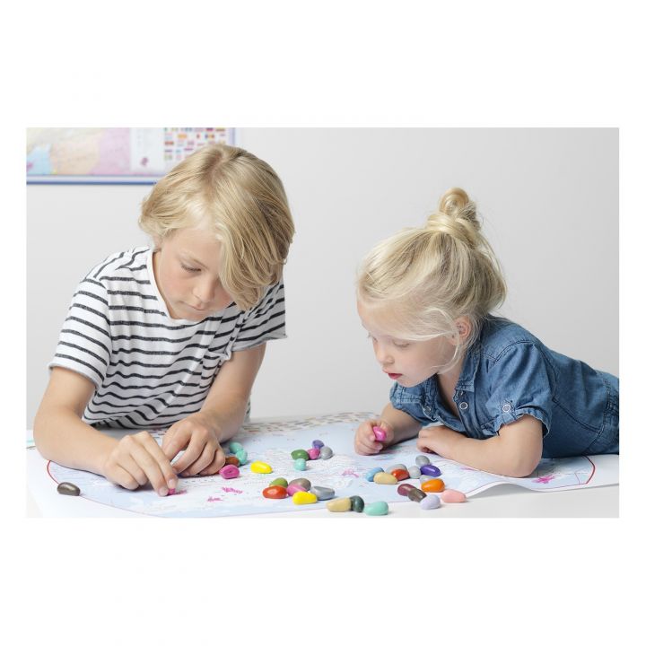 Crayon Rocks - 16 Colors - Princess and the Pea