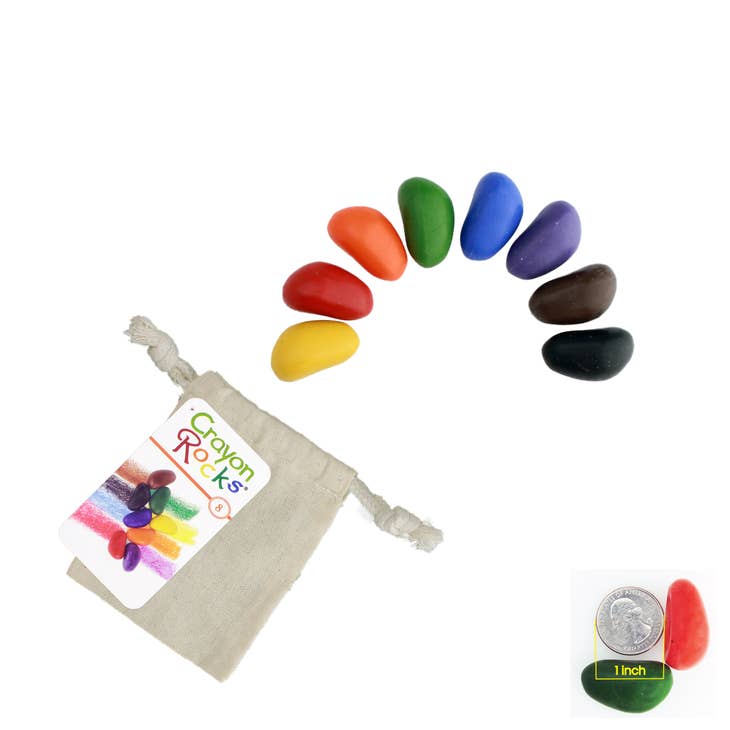 Crayon Rocks -8 Colors - Princess and the Pea