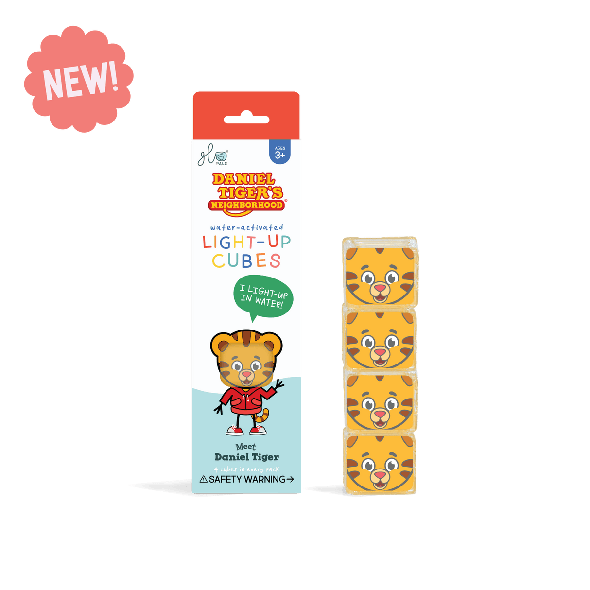 Daniel Tiger's Neighborhood - Light-Up Cubes - Princess and the Pea