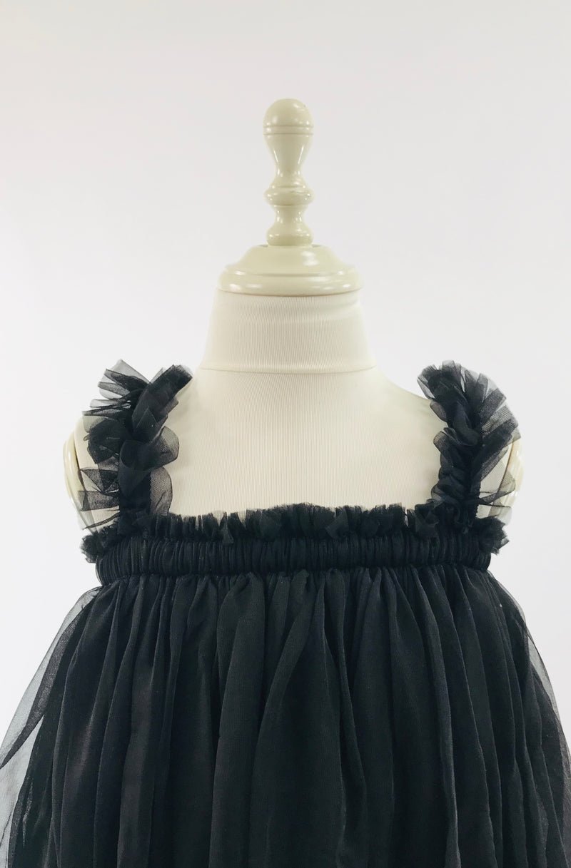 DOLLY by Le Petit Tom ® 2 WAY TUTU DRESS BEACH COVER UP Black - Princess and the Pea