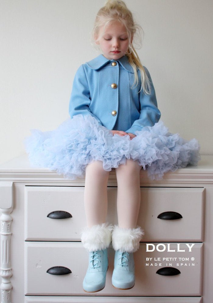 DOLLY BY LE PETIT TOM ® ALICE IN WONDERLAND PETTISKIRT LIGHT BLUE - Princess and the Pea