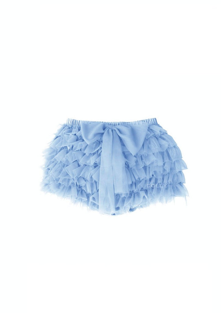 DOLLY by Le Petit Tom ® FRILLY PANTS Tutu Bloomer Blue - Princess and the Pea