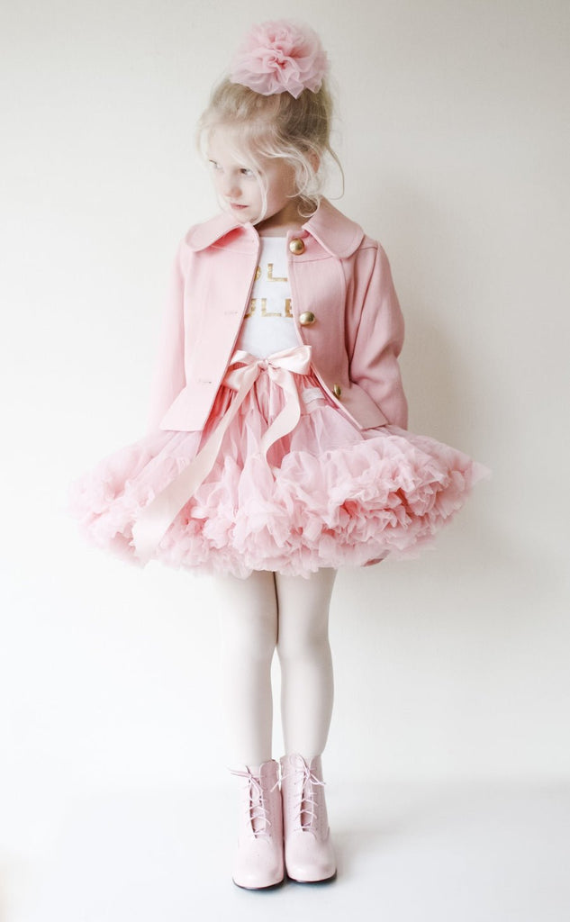 DOLLY BY LE PETIT TOM ® QUEEN OF ROSES PETTISKIRT ROSE PINK - Princess and the Pea