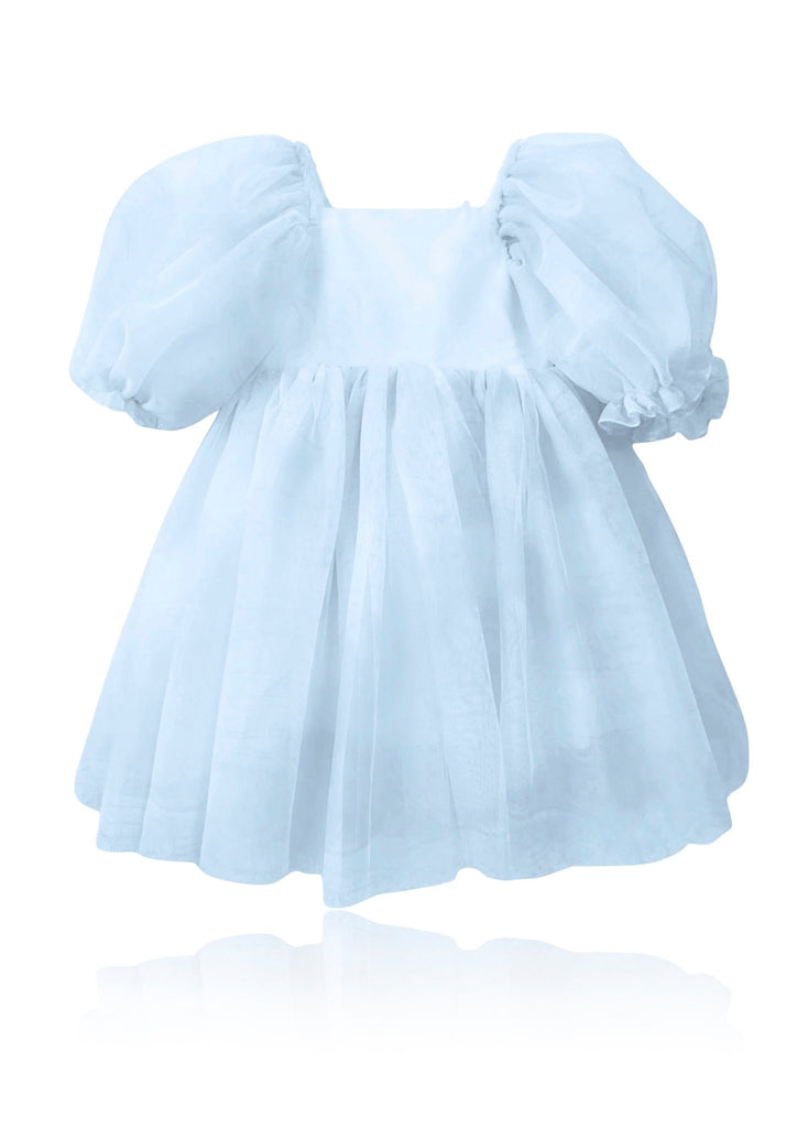 DOLLY® DREAMY BABYDOLL PUFF DRESS blue clouds - Princess and the Pea