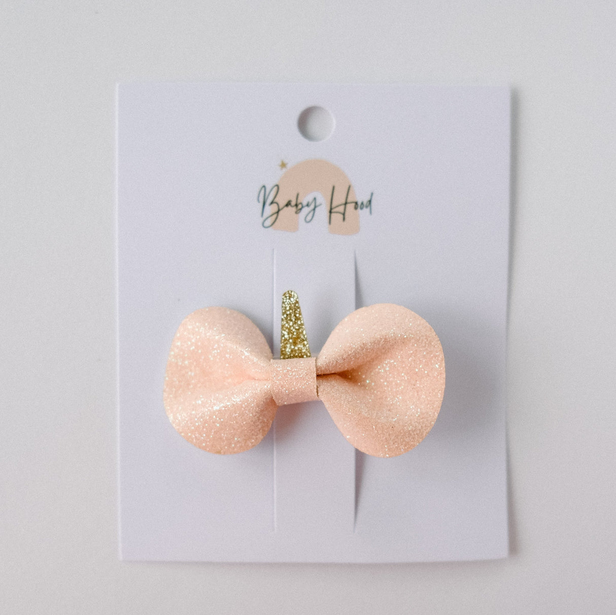 Freya Magic Sparkle Unicorn Bow Hair Clip - Princess and the Pea