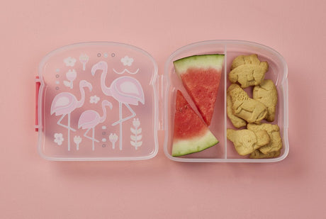 Good Lunch Sandwich Box - Flamingo - Princess and the Pea