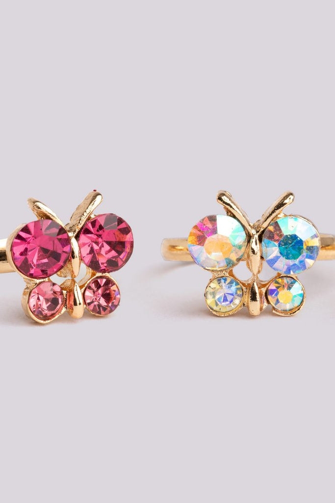 Great Pretenders - Boutique Butterfly Gem Rings - Princess and the Pea